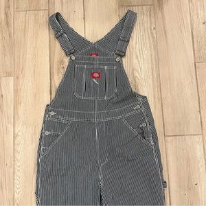 dickies stripe overalls